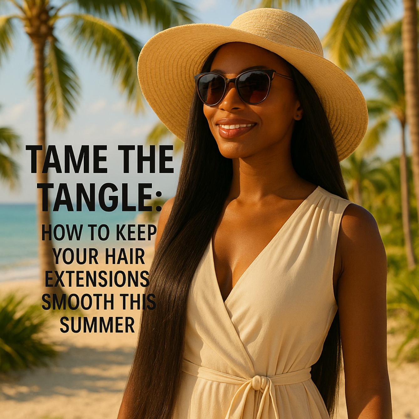 Summer-Ready: Protecting & Styling Your Indian Princess Hair Extensions in the Heat