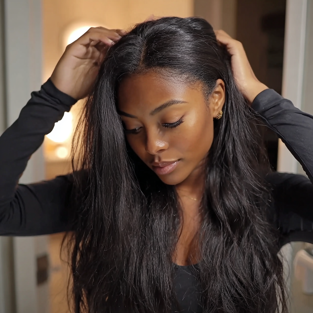 最終価格Lacy Princessカチューシャ Curly HD Lace Closure 2x6 – Indian Princess Hair