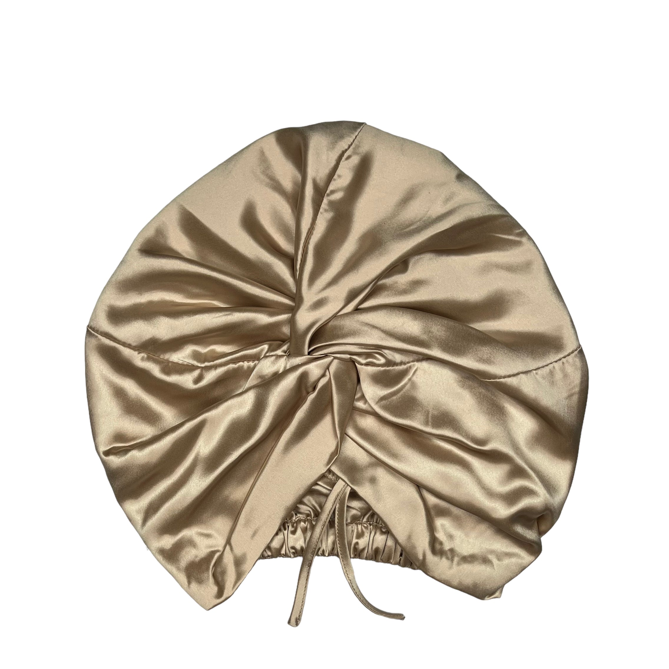 Champagne Mulberry Silk Turbans