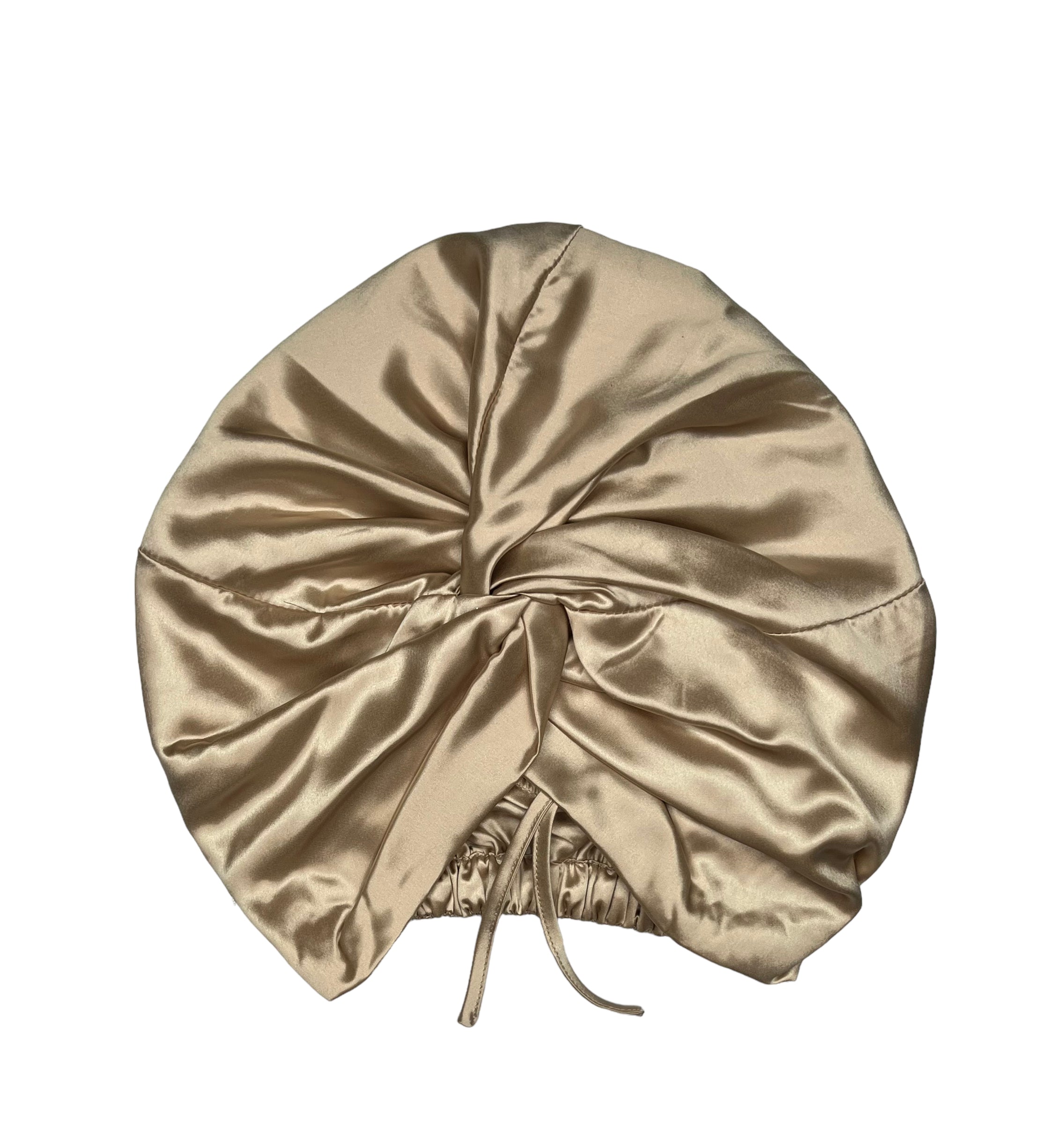 Champagne Mulberry Silk Turbans