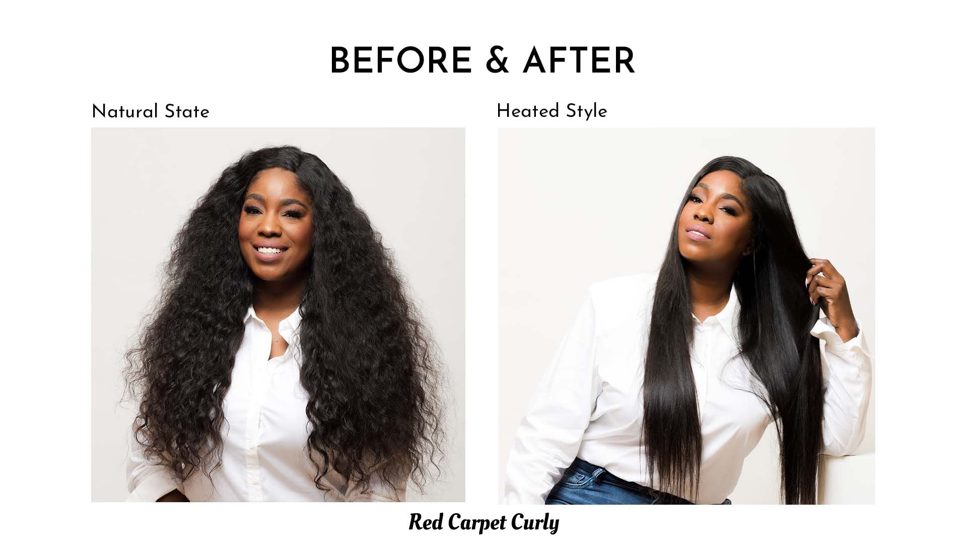 natural human hair extension and heated hair extension